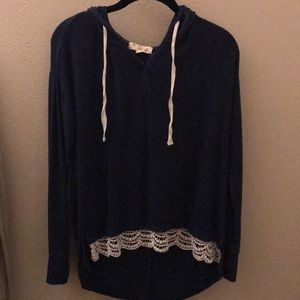 Navy blue sweater