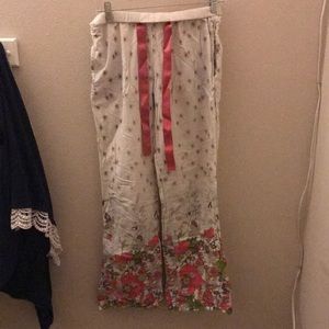 Floral Pajama Pants