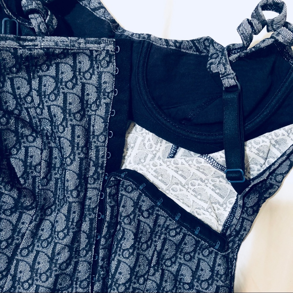 VINTAGE Dior denim tank top!