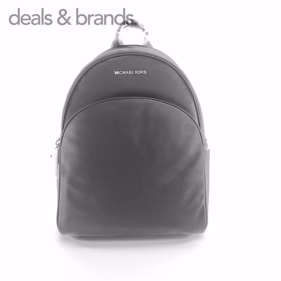NWT MICHAEL KORS Abbey Nylon Large Backpack Gray main image 8