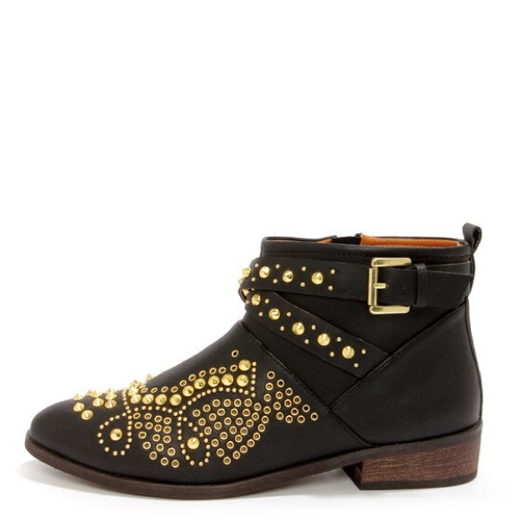 Coconuts Shoes - Coconuts BADD Studded Ankle Boots