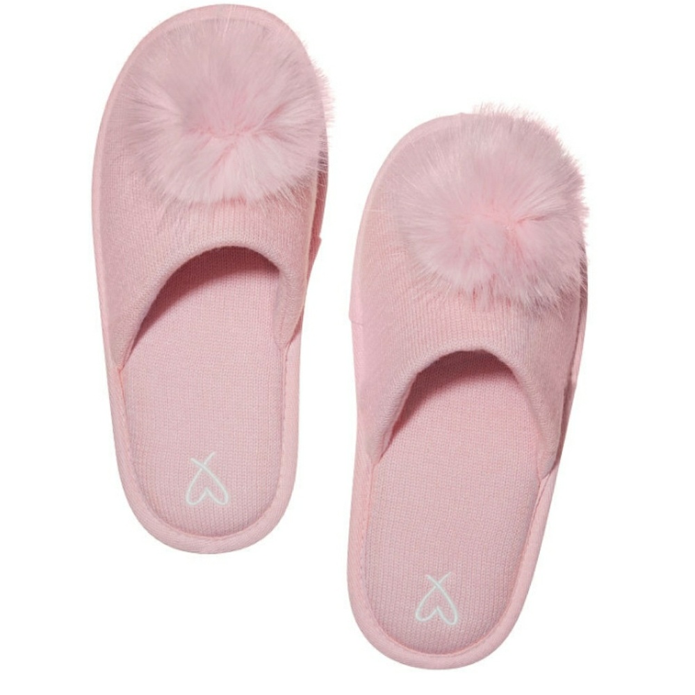 Victoria's Secret Pom Pom Slippers *NIP*