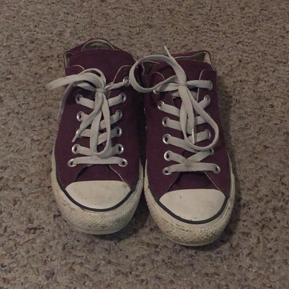 Purple Converse