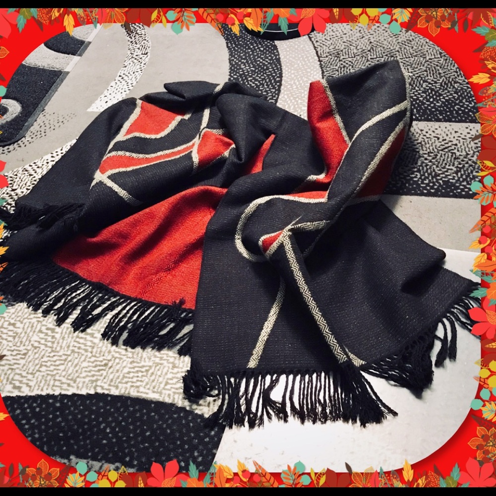 Dramatic Reversible Poncho