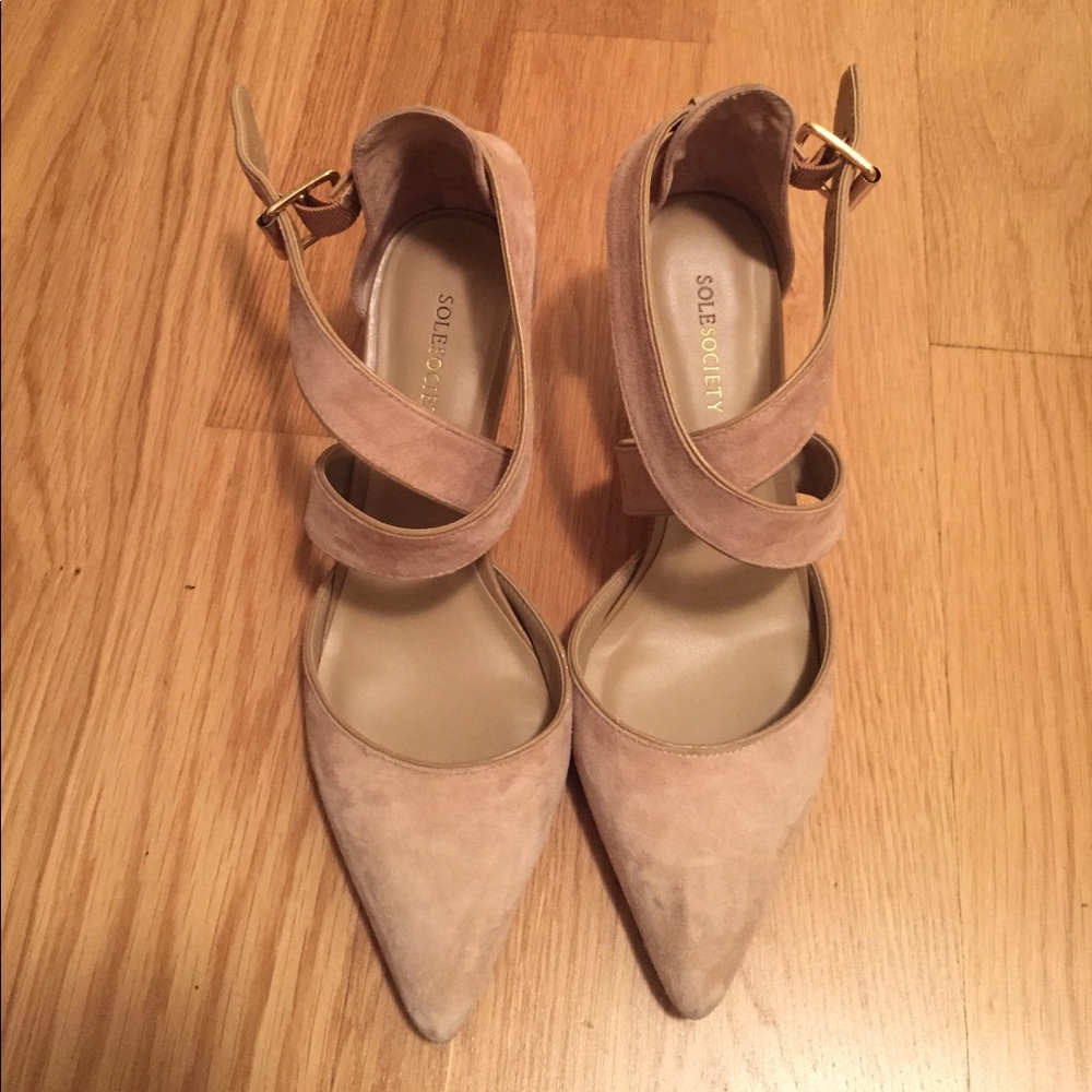 Sole society kitty heels