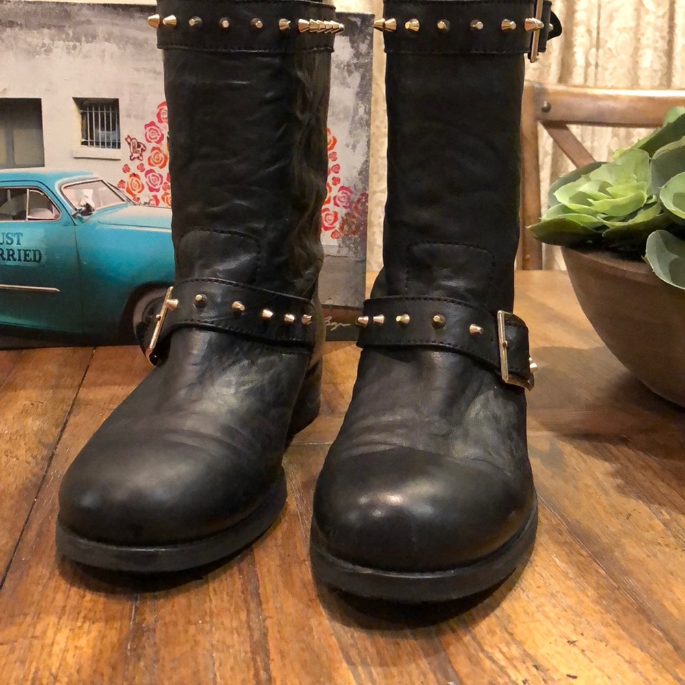 Jimmy Choo biker boots