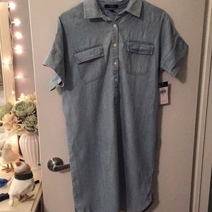 Chaps knee length dress new with tags
