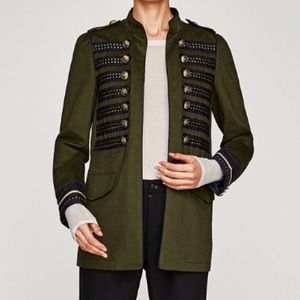 Zara military jacket