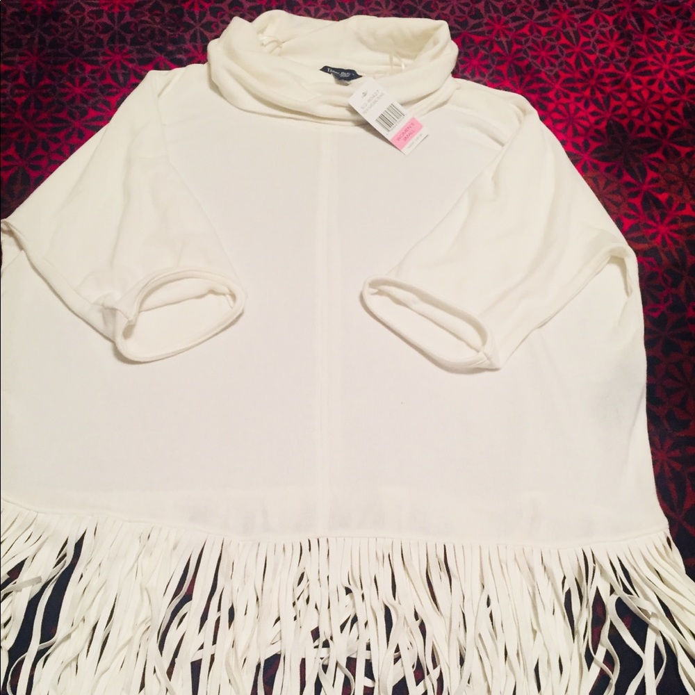 Terre Blue Cowl Neck Pearl XL-XXL NWT MSRP49