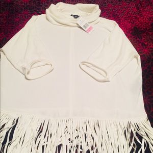 Terre Blue Cowl Neck Pearl XL-XXL NWT MSRP49