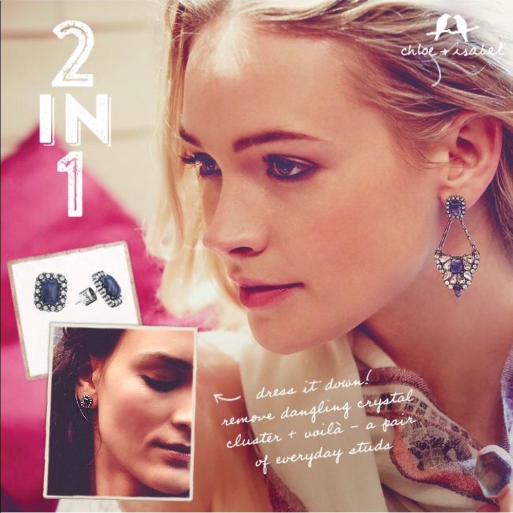 Chloe + Isabel Tangier Convertible Post Earrings!