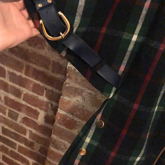 MÄDCHEN Plaid XS 1/4 Sleeve Hooded Jacket - Picture 3 of 5