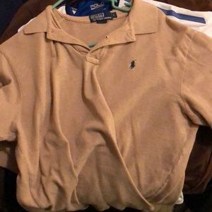 Large polo shirt