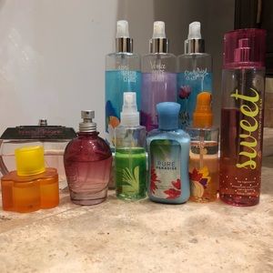 🛑 SOLD! Perfume and body spray bundle
