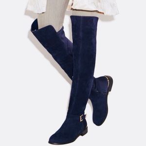 Kissandra Blue Over the Knee Boot