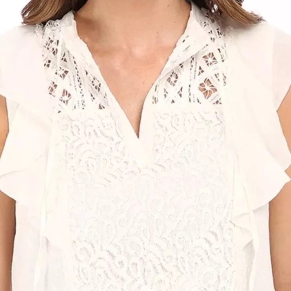French Connection Boho style Lace top NWT