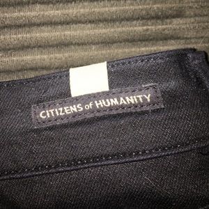 Citizens of humanity rocket high rise black jeans