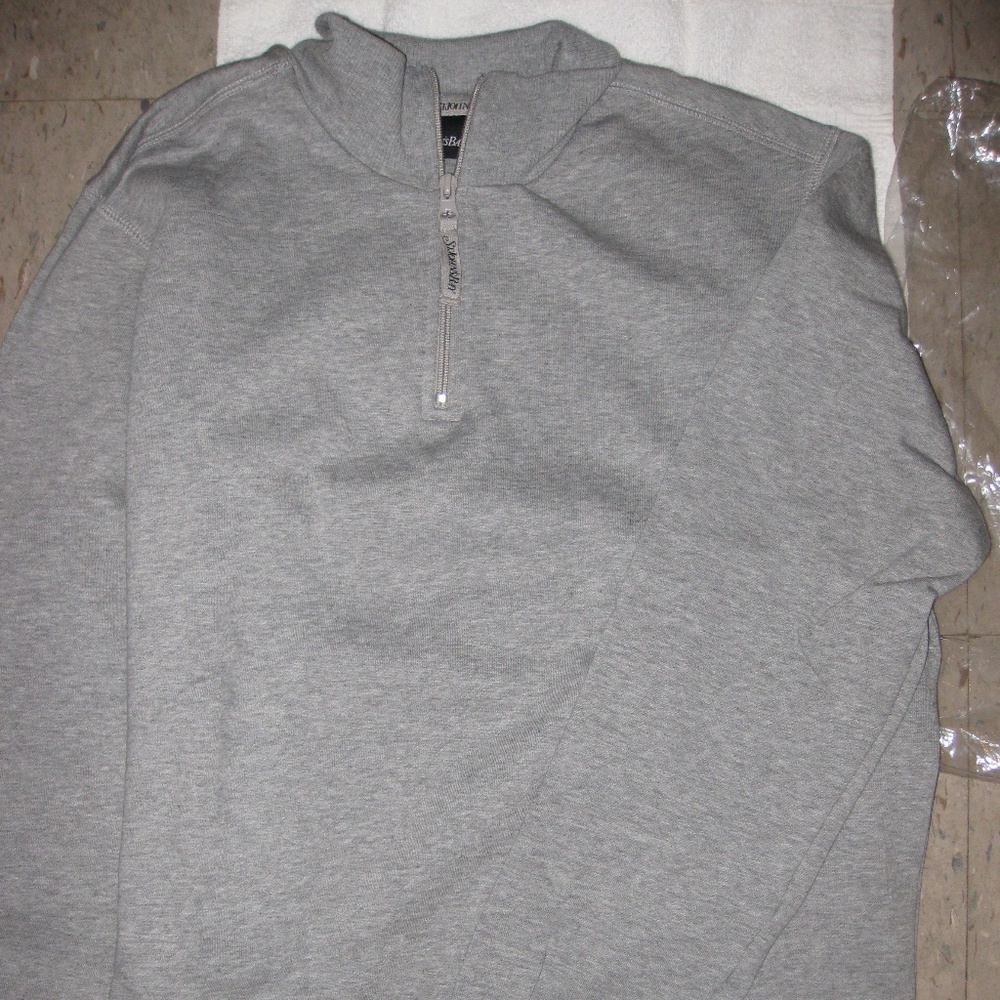 NEW Sweatshirt Pullover Top ZIP MOCKNECK 10, 12-14