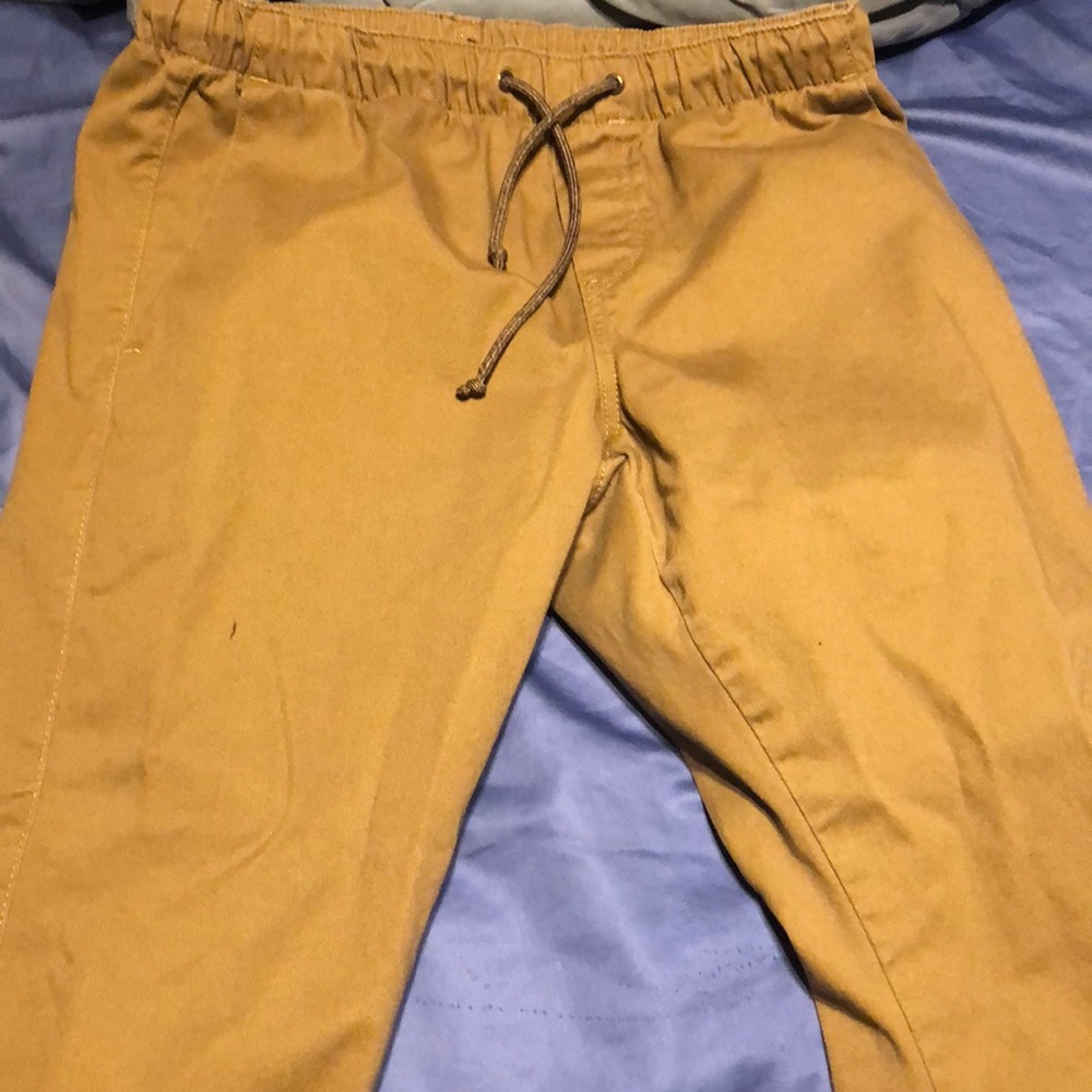 Tan Joggers size medium