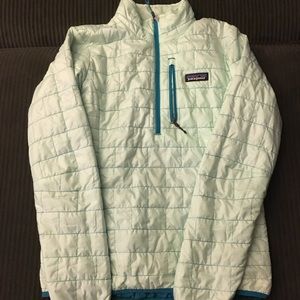 Patagonia Nano puff pull over quarter zip