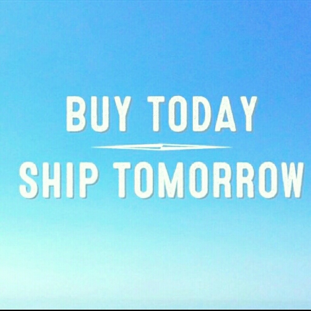 Buy Today! Ships Out Tomorrow