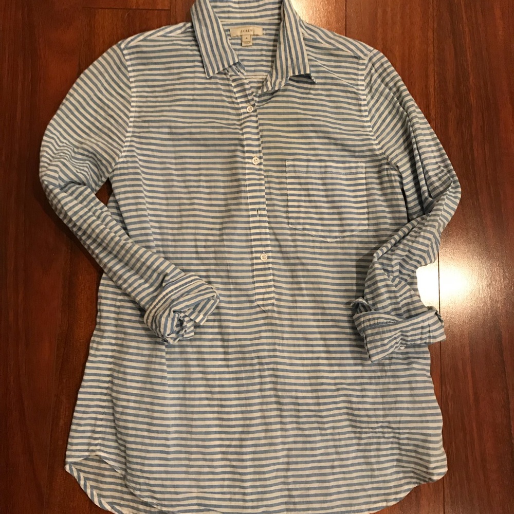 Striped J.Crew Blouse