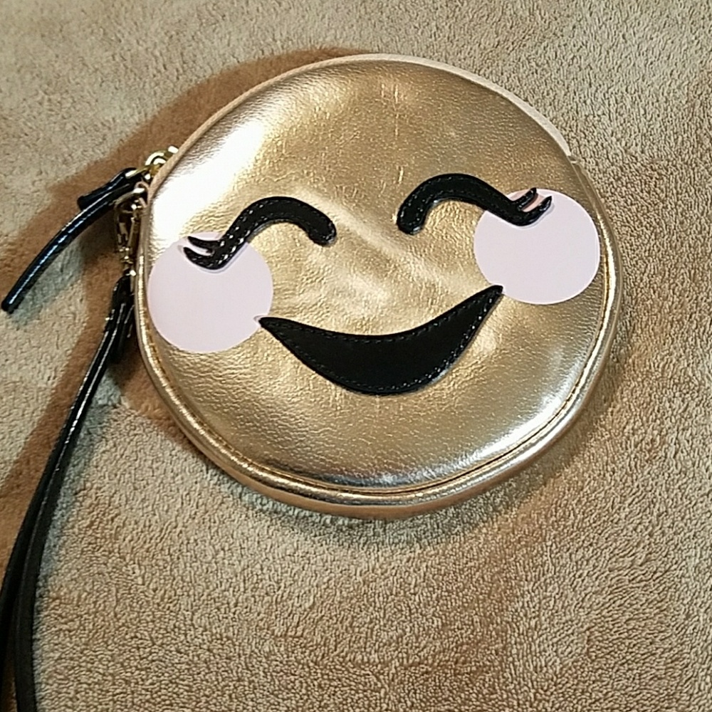 Kate Spade emoji wristlet