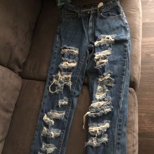 DNKY high waisted jeans
