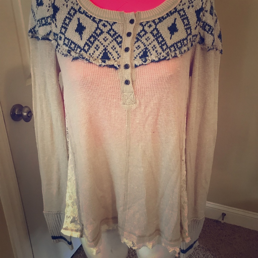 Free People long sleeve top