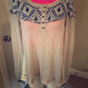 Free People long sleeve top