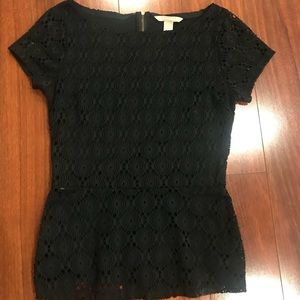 Black Blouse From Banana Republic