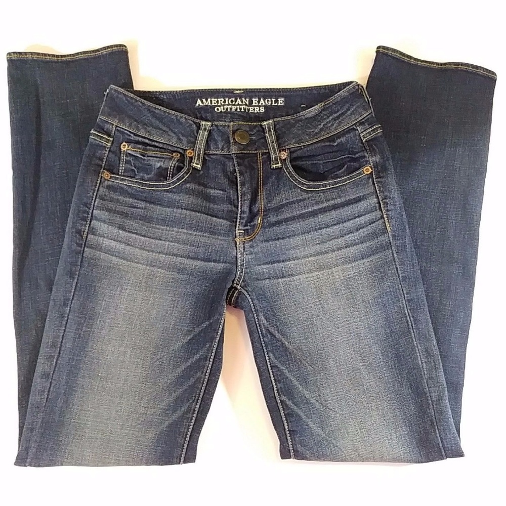 Women's American Eagle Straight Super Stretch Jean