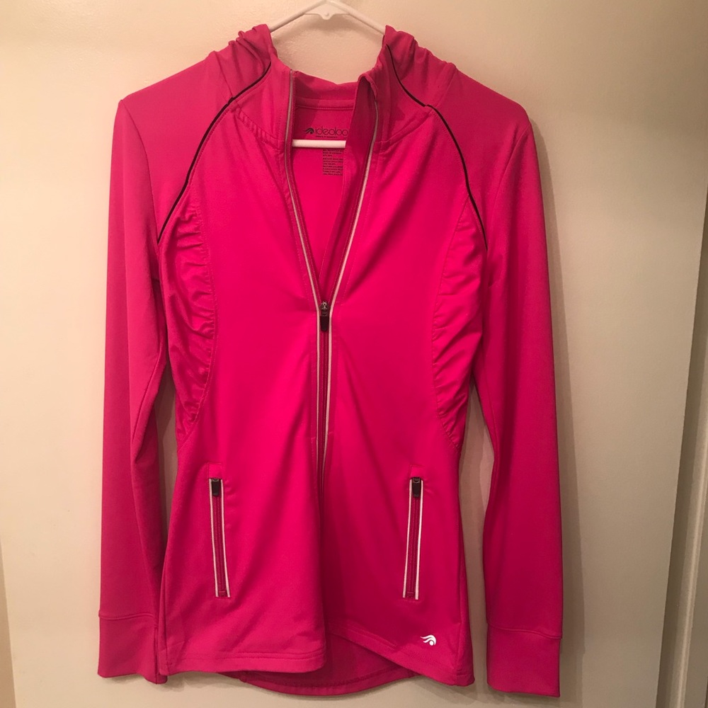 Pink athletic/workout jacket