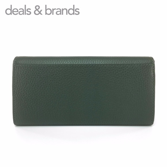 NWT MICHAEL KORS Fulton Leather Flap Con. Wallet