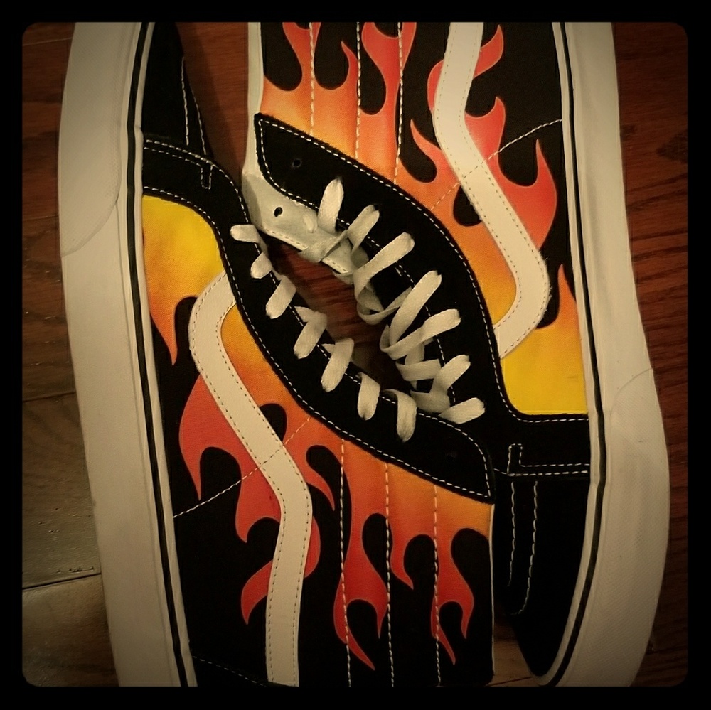 Vans Flames SK8