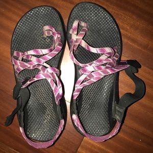 Purple chacos