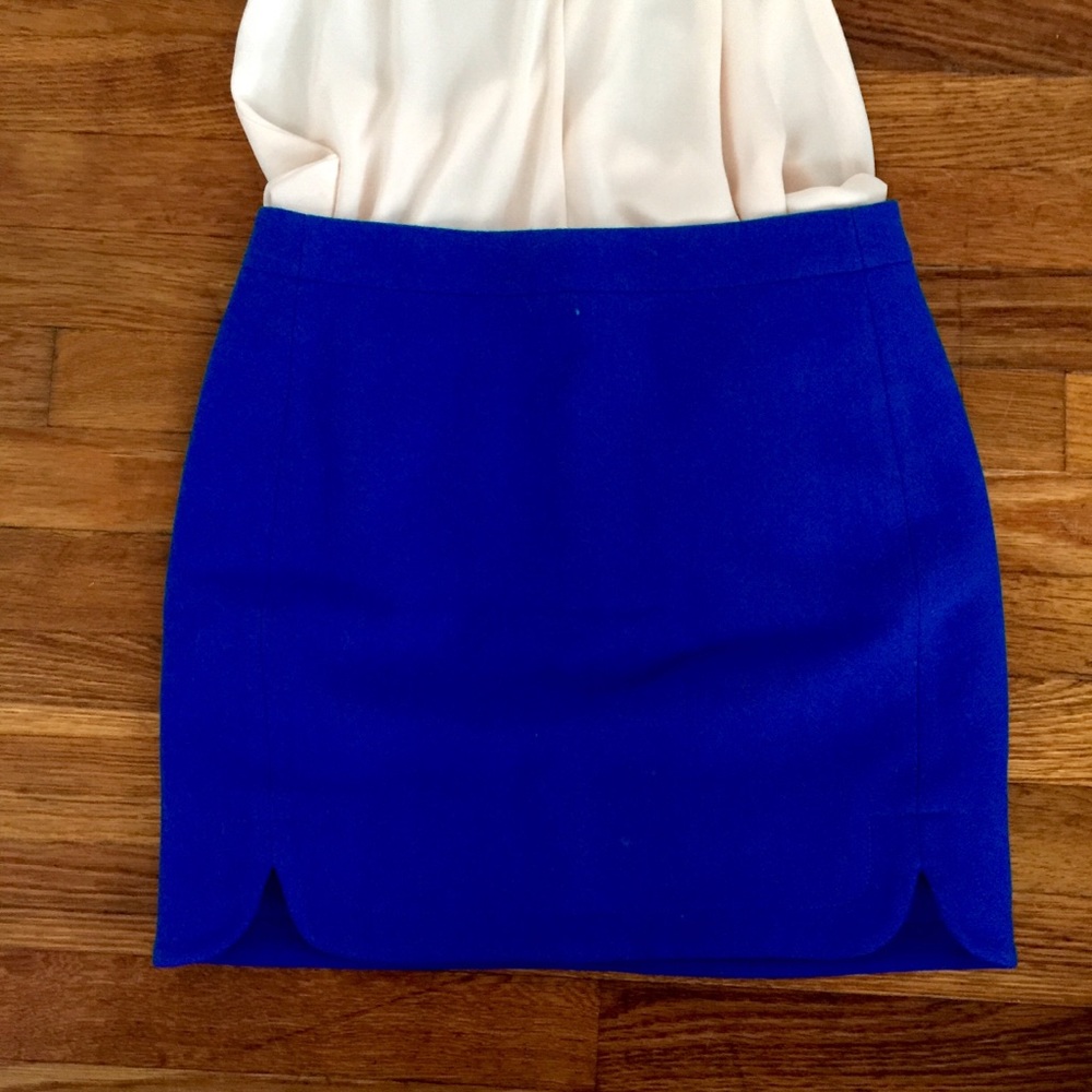 J. Crew Blue Mini!