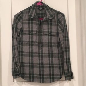 Madewell flannel shirt