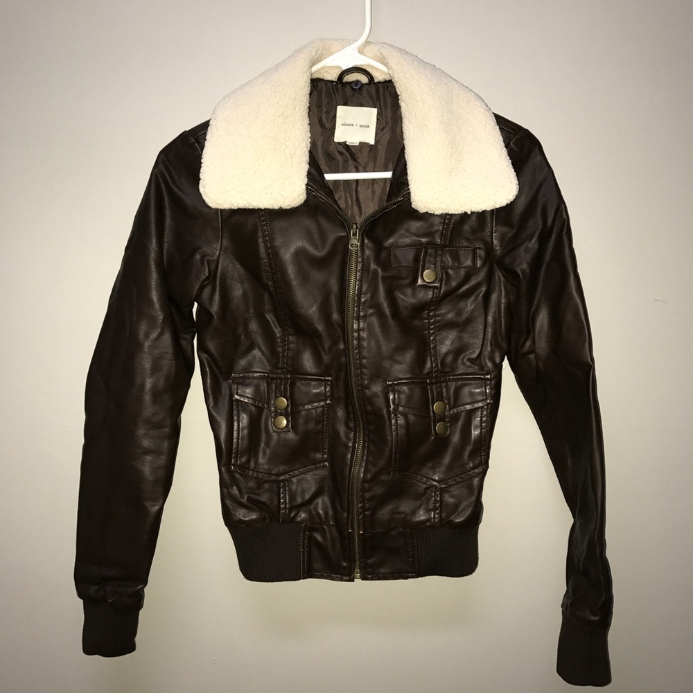 Silence + Noise Aviator Jacket