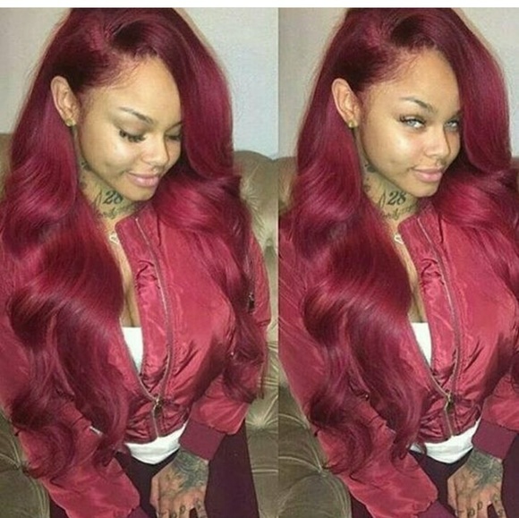 Red Beauty Custom Human Hair Wig