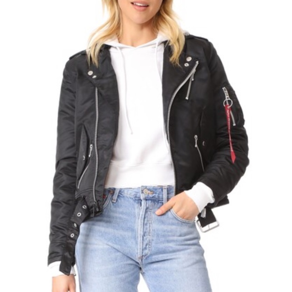 Alpha Industries Outlaw Biker Bomber Jacket