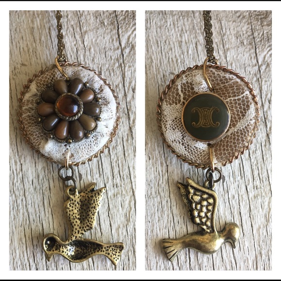 Shirtuki HandMade Reversible Pendant Necklace - Picture 1 of 1