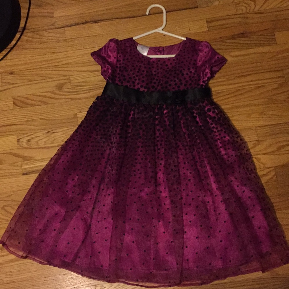 Holiday dress for a little girl