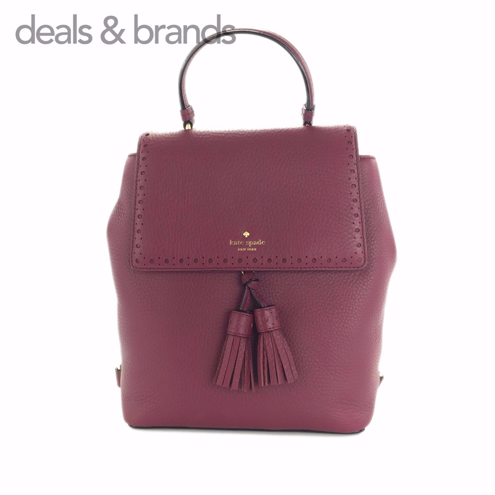 NWT KATE SPADE Teba James Street Leather Backpack