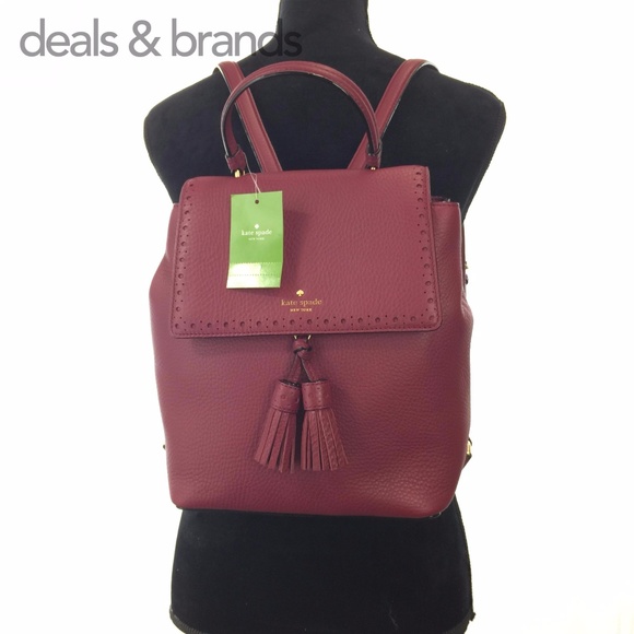 NWT KATE SPADE Teba James Street Leather Backpack main image 8