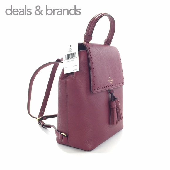 NWT KATE SPADE Teba James Street Leather Backpack