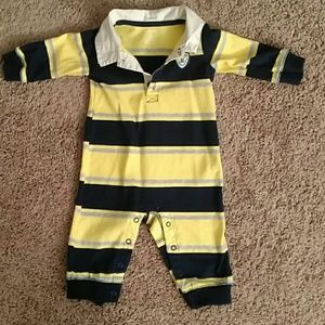 Boys long sleeved one piece