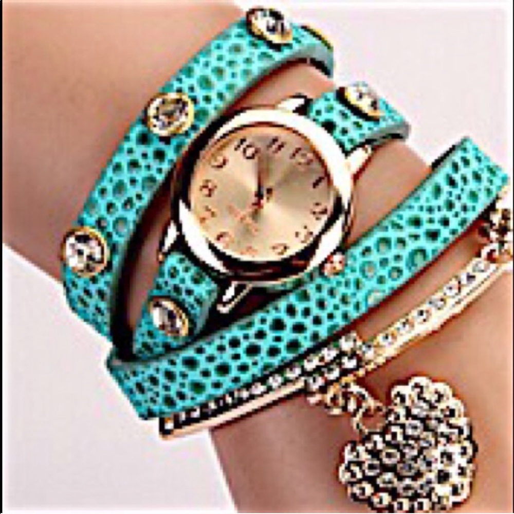 🎁SOLD - Fashion Ladies Strap & Chain Quartz Watch