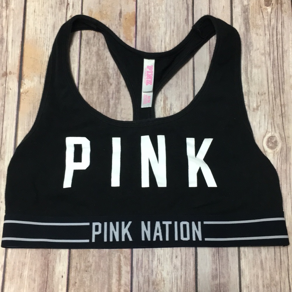 Pink Victoria’s Secret bra
