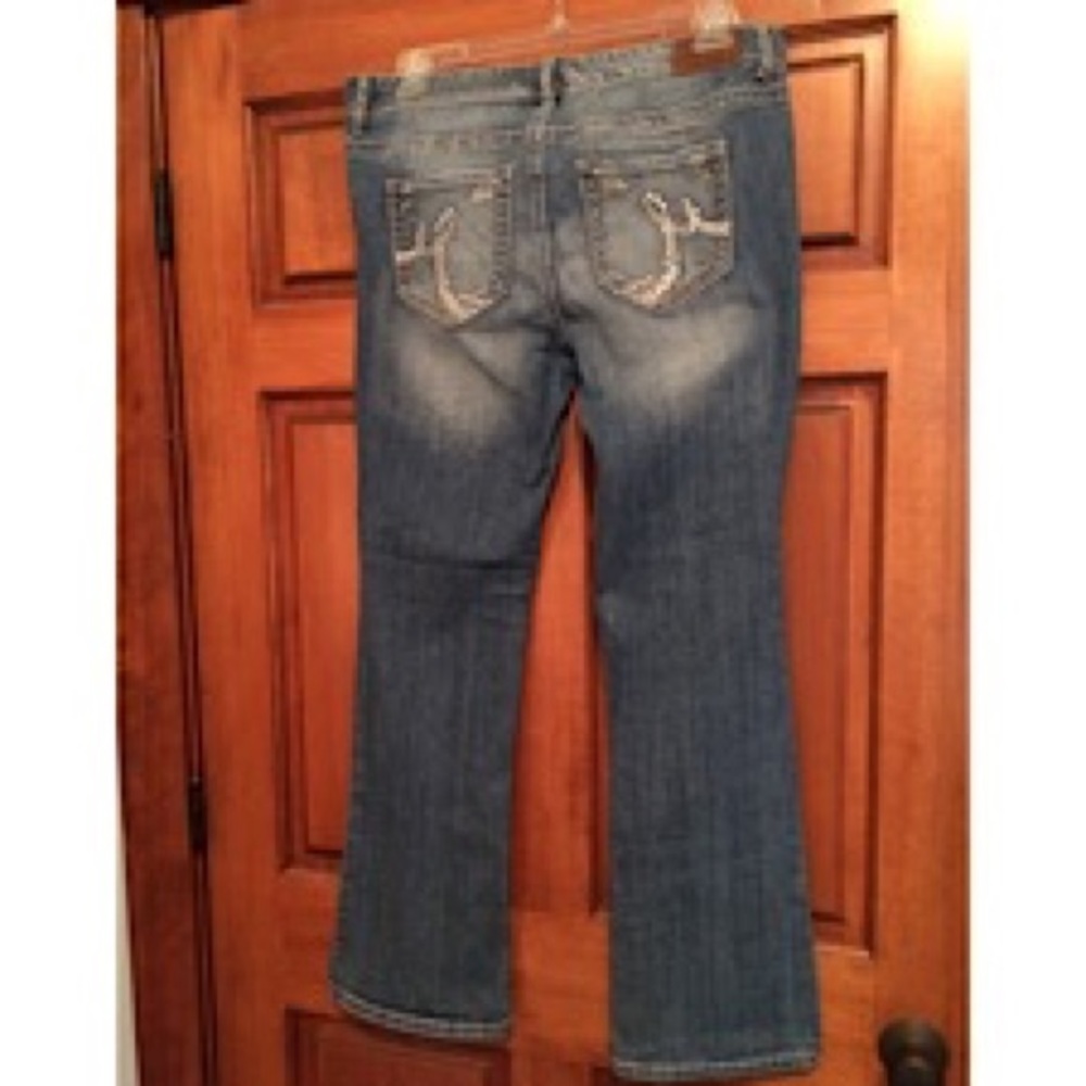 Maurice’s jeans, slight bootcut